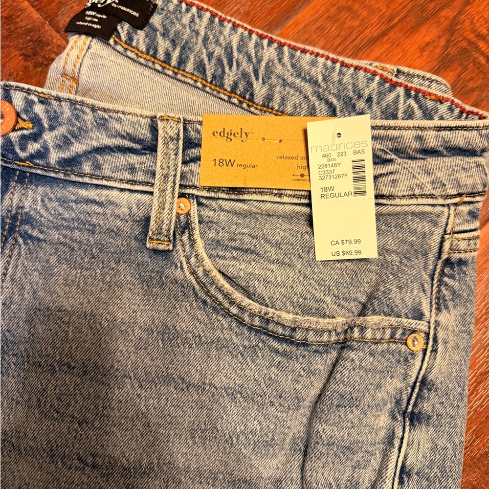 Maurices High Rise Light Blue Jeans